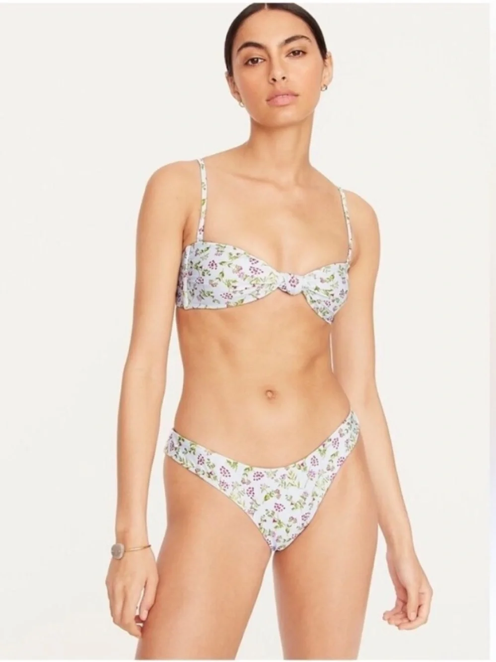 J Crew Swim S Bikini Bottom Blue